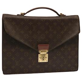 Louis Vuitton-LOUIS VUITTON Monogram Porte Documents Bandouliere Bag M53338 LV Auth yk12258-Monogram