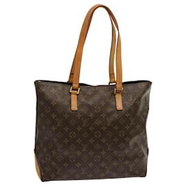 Louis Vuitton-Bolso tote Cabas Mezzo con monograma de LOUIS VUITTON M51151 Autenticación LV 73172-Monograma