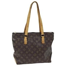 Louis Vuitton-Bolso tote LOUIS VUITTON Monogram Cabas Piano M51148 LV Auth ar11869-Monograma