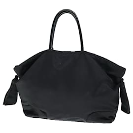 Prada-PRADA Borsa a mano in nylon nero Auth yk12158-Nero