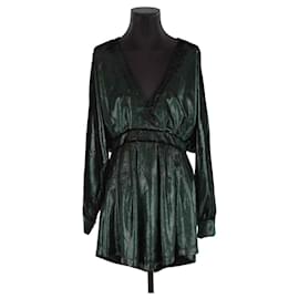 Balmain grünes Kleid Grün