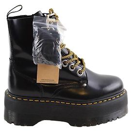Dr. Martens Botas de couro com cadarços Preto