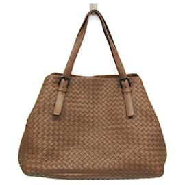 Bottega Veneta-Bottega Veneta Intrecciato-Castaño