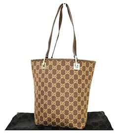 Gucci-Gucci GG Canvas-Castaño