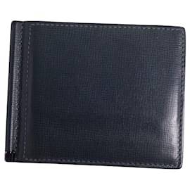 Valextra-Valextra Simple Grip-Navy blue