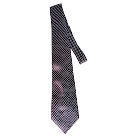 Prada-Vintage Prada silk tie in burgundy.-Dark red