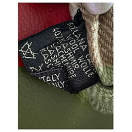 Ermenegildo Zegna-Zegna beige cashmere blend tie.-Camel
