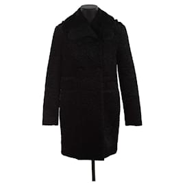 Carven-Manteau noir-Noir