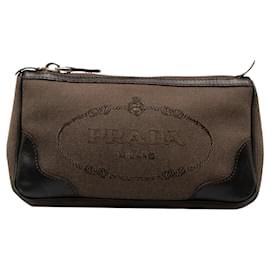 Prada-Prada Cosmetic pouch-Brown