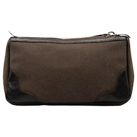 Prada-Prada Cosmetic pouch-Brown