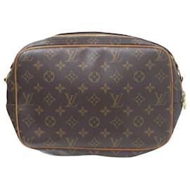 Louis Vuitton-Louis Vuitton Reporter PM-Marrone