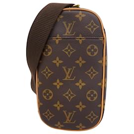 Louis Vuitton-Louis Vuitton Pochette Gange-Marrone