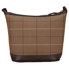 Burberry-Burberry Check Link-Marrone