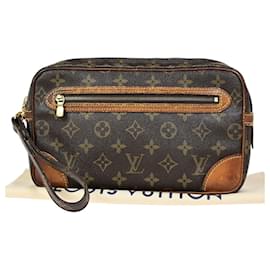 Louis Vuitton-Louis Vuitton Marly Dragonne-Brown