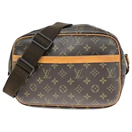 Louis Vuitton-Louis Vuitton Reporter PM-Marrone