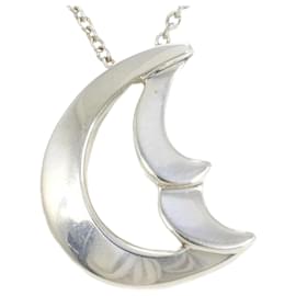 Tiffany & Co-Tiffany & Co Crescent Moon-Silvery