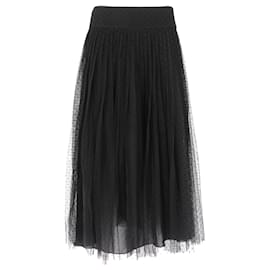 Dior-DIOR  Skirts T.FR 40 Silk-Black