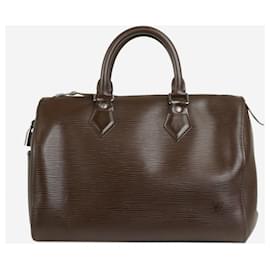 Louis Vuitton-Brown 2005 Epi leather Speedy 30 bag-Brown