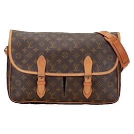 Louis Vuitton-Louis Vuitton Gibecière-Marrom