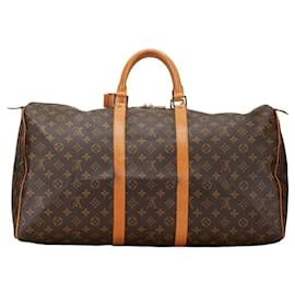 Louis Vuitton-Louis Vuitton Keepall 55-Castaño