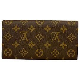 Louis Vuitton-Louis Vuitton Porte Monnaie Credit-Brown