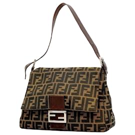 Fendi-Baguete Fendi Mamma-Marrom