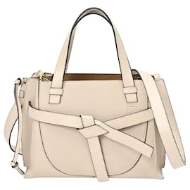 Loewe-Loewe Gate Top Handle-Beige