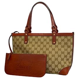 Gucci-Gucci GG Canvas-Marrone