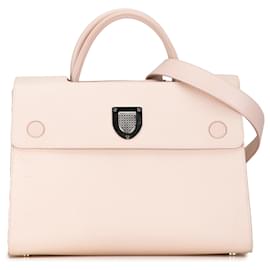 Dior-Dior Pink Medium Diorever Satchel-Pink