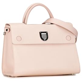 Dior-Dior Pink Medium Diorever Satchel-Pink