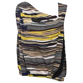 Balenciaga-Balenciaga Striped Sleeveless Top in Multicolor Polyester-Other