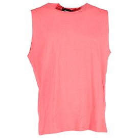 Camiseta sin mangas Dsquared2 de algodón rosa Rosa