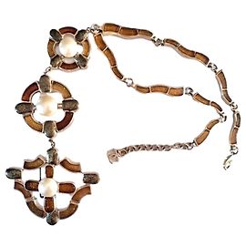 Collar largo Monte Carlo de vidrio Chanel Multicolor