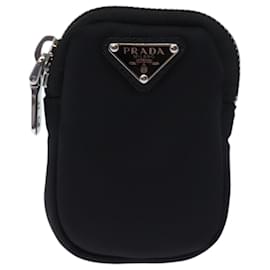 Prada-Pochette de ceinture PRADA en nylon noir 2CN074 Auth am6111-Noir
