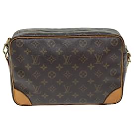 Louis Vuitton-LOUIS VUITTON Monogram Trocadero 30 Shoulder Bag M51272 LV Auth 73768-Monogram