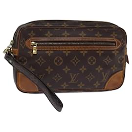 Louis Vuitton-LOUIS VUITTON Monogramme Marly Dragonne GM Pochette M51825 LV Auth th4852-Monogramme