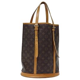 Louis Vuitton-LOUIS VUITTON Monogram Bucket GM Sac à bandoulière M42236 LV Auth th4874-Monogramme