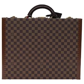 Louis Vuitton-LOUIS VUITTON Damier Ebene Attache Case Hand Bag LV Auth 74042S-Other