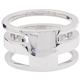 Messika-Messika “Move Romane” ring in white gold, diamonds.-Other