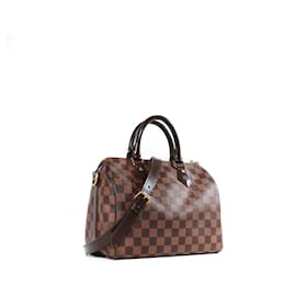 Louis Vuitton-LOUIS VUITTON Handtaschen T. Leder-Braun