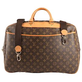 Louis Vuitton-Louis Vuitton Monogram Alize 2 Poches Sac de voyage M41392-Marron