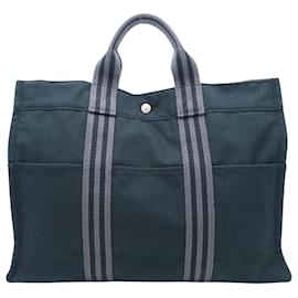 Hermès-Hermès Fourre Tout-Blu navy