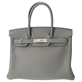 Hermès-Hermès Birkin 30-Grigio