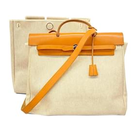 Hermès-Hermès herbag-Beige