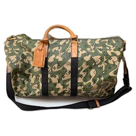 Louis Vuitton-Keepall-Green
