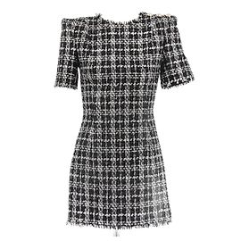 Robe Balmain T.FR 38 Viscose Noir