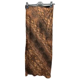 Autre Marque-THE ANDAMANE  Skirts T.International S Viscose-Brown