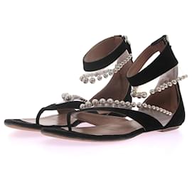 Alaïa-ALAIA  Sandals T.EU 40 Suede-Black