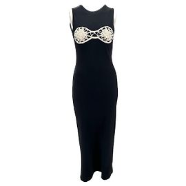 MAGDA BUTRYM Vestidos T.FR 36 Algodón Negro