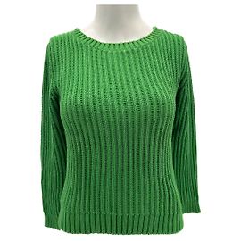 Soeur Strick T.International S Baumwolle Grün